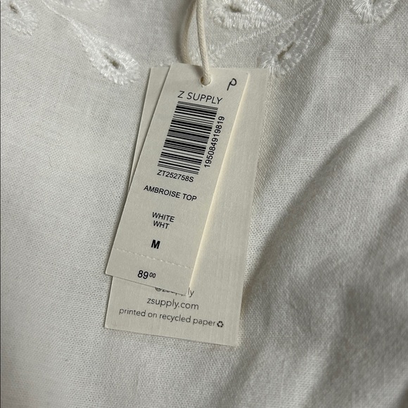 Z supply ambroise top white - Picture 4 of 4